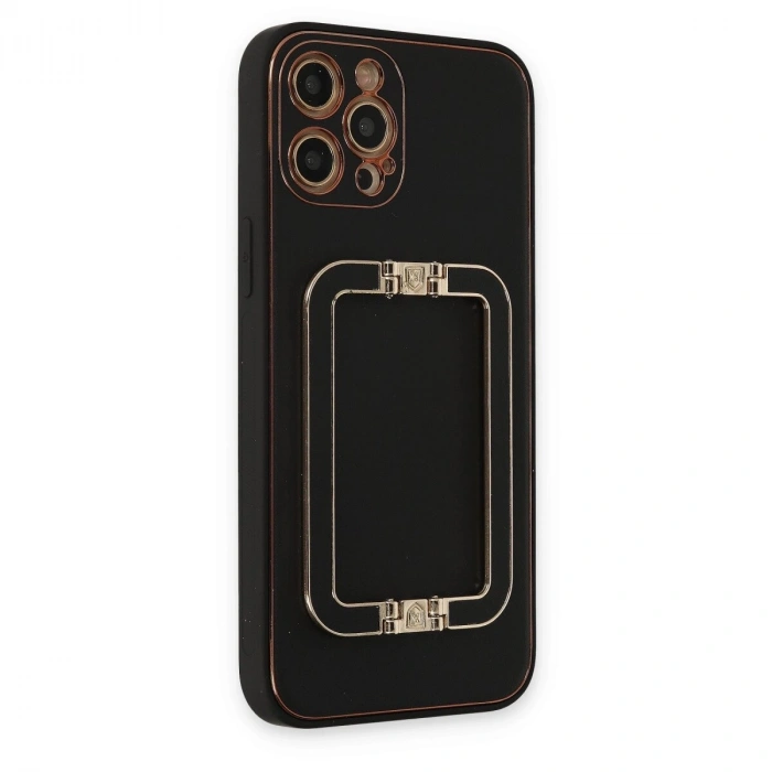 İphone 12 Pro Kılıf Co Elit Kapak - Siyah