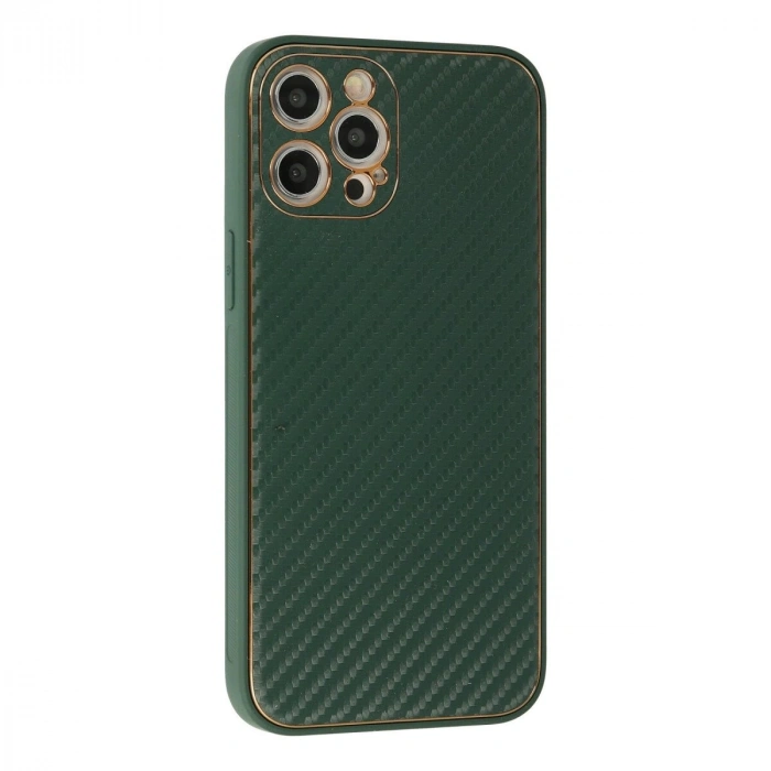 İphone 12 Pro Kılıf Co Karbon  - Yeşil