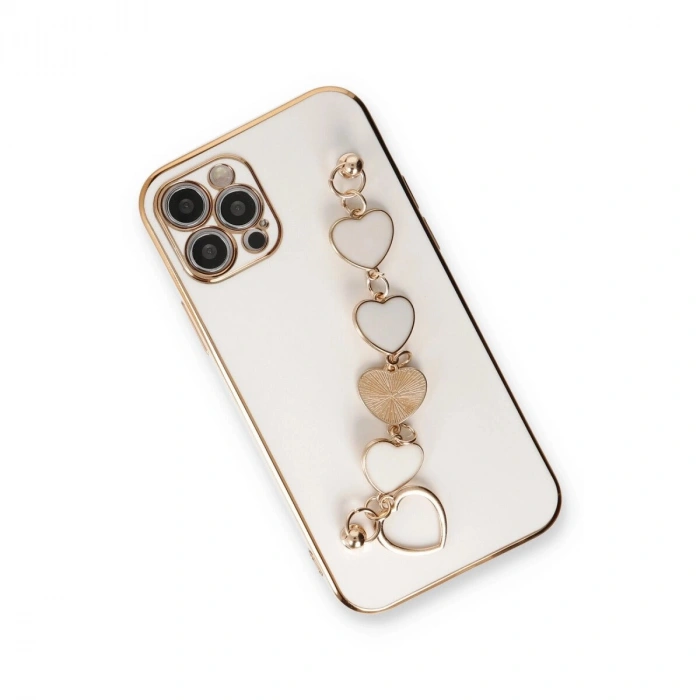 İphone 12 Pro Kılıf Esila  - Beyaz