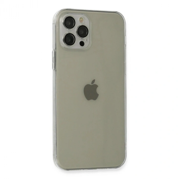 İphone 12 Pro Kılıf Fly Lens  - Şeffaf