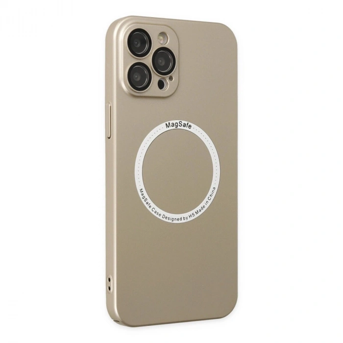 İphone 12 Pro Kılıf Jack Magneticsafe Lens  - Gold