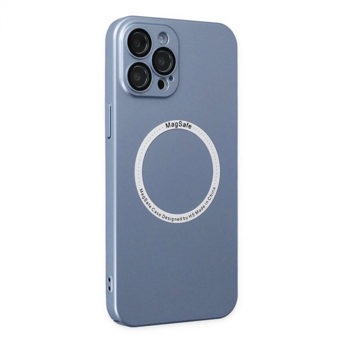 İphone 12 Pro Kılıf Jack Magneticsafe Lens  - Sierra Blue