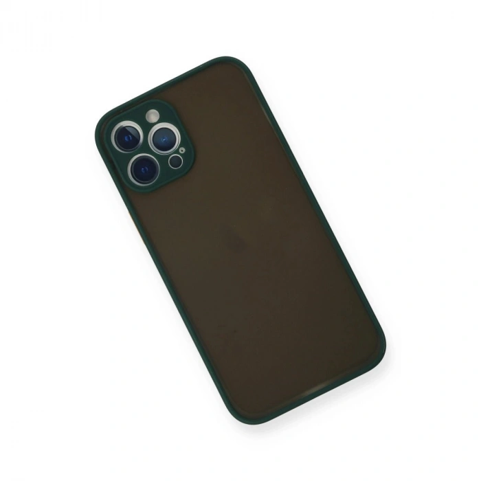 İphone 12 Pro Kılıf Montreal  Kapak - Yeşil