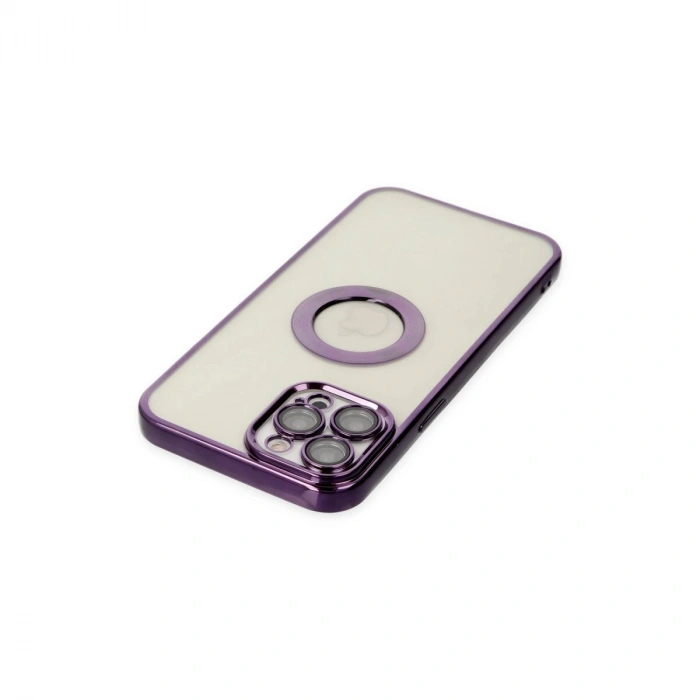 İphone 12 Pro Kılıf Slot  - Mor