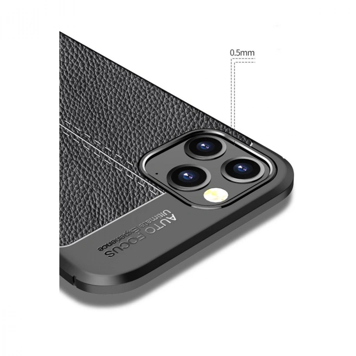 İphone 12 Pro Max Kılıf Auto Fus Kapak - Kırmızı