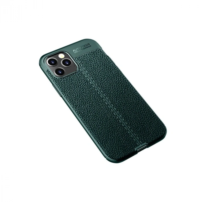 İphone 12 Pro Max Kılıf Auto Fus Kapak - Yeşil