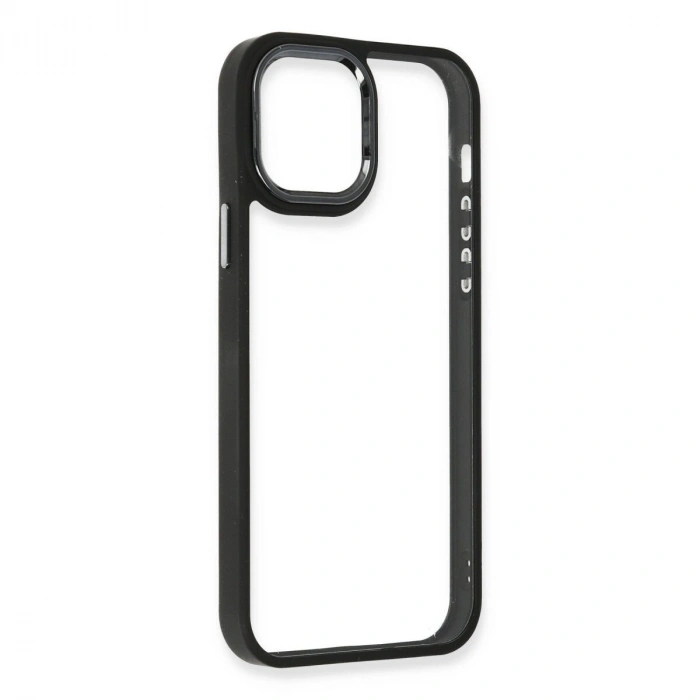İphone 12 Pro Max Kılıf Dora Kapak - Siyah