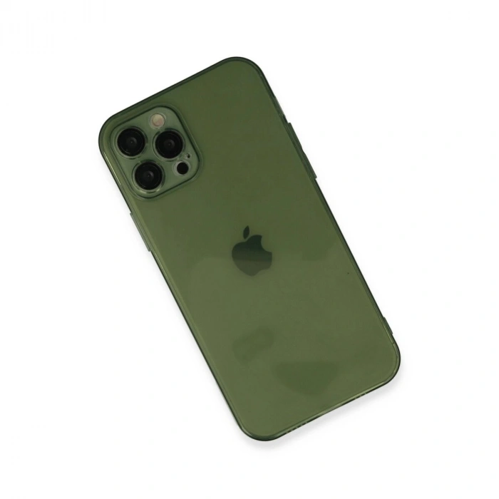 İphone 12 Pro Max Kılıf Fly Lens  - Yeşil
