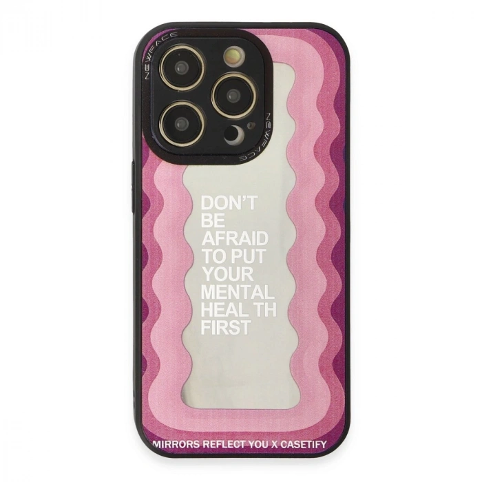 İphone 12 Pro Max Kılıf Mirror Desenli Kapak - Mirror - 11