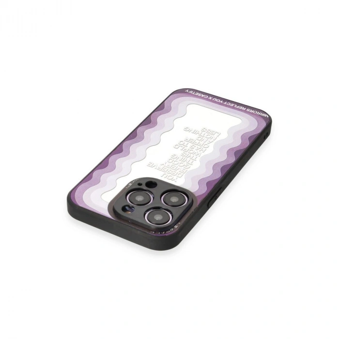 İphone 12 Pro Max Kılıf Mirror Desenli Kapak - Mirror - 5