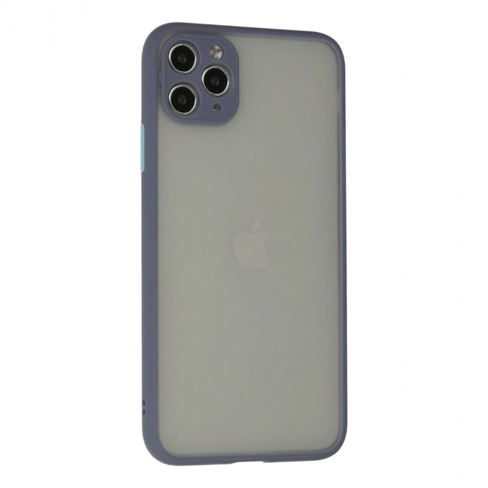 İphone 12 Pro Max Kılıf Montreal  Kapak - Gri