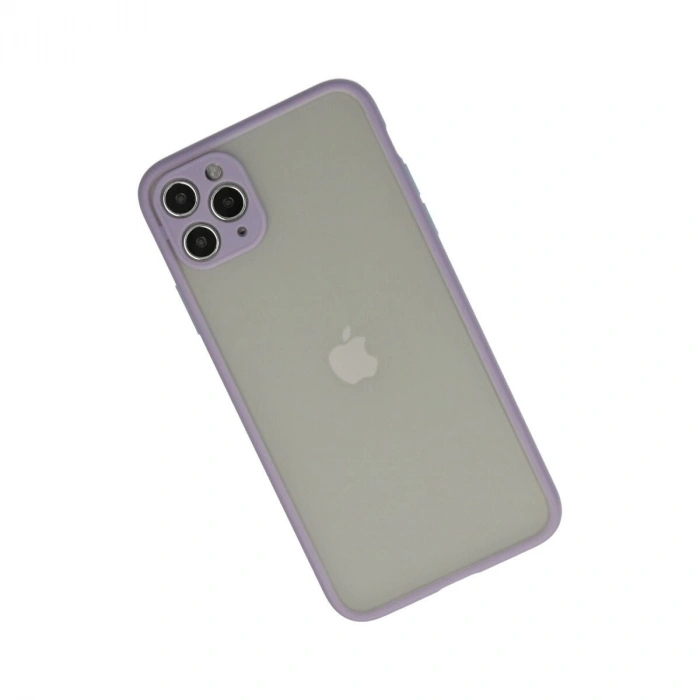 İphone 12 Pro Max Kılıf Montreal  Kapak - Mor