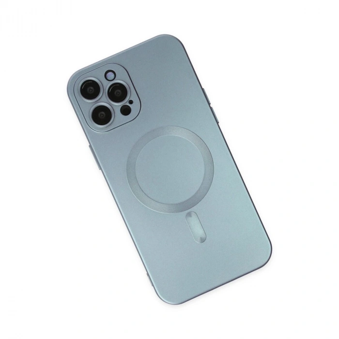 İphone 12 Pro Max Kılıf Moshi Lens Magneticsafe  - Sierra Blue