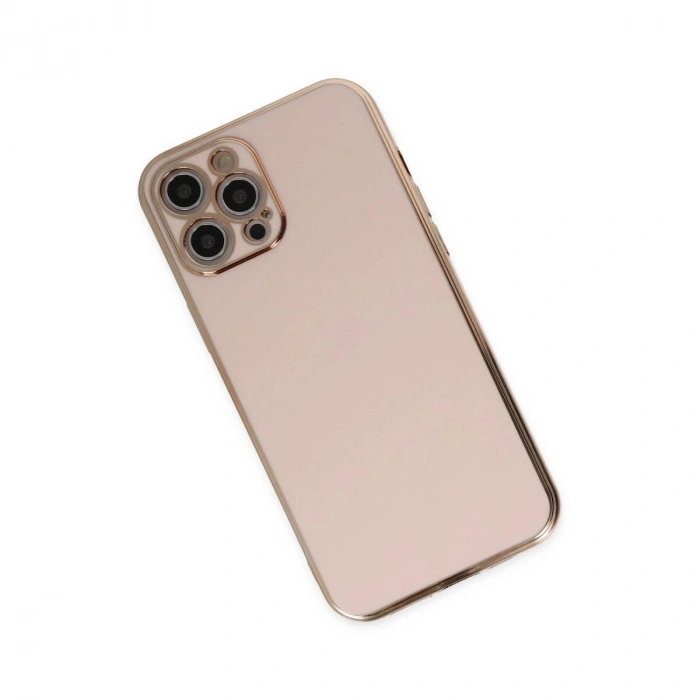 İphone 12 Pro Max Kılıf Volet  - Pembe