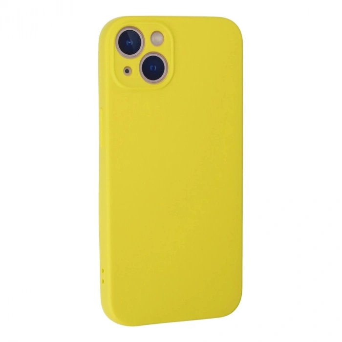 İphone 13 Mini Kılıf Nano İçi Kadife  - Sarı