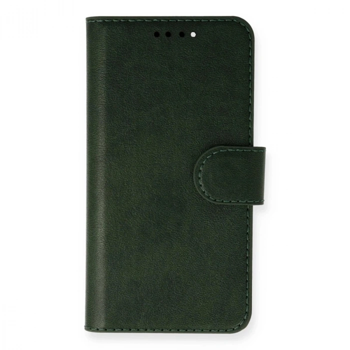 İphone 13 Mini Kılıf Trend S Plus Kapaklı Kılıf - Yeşil