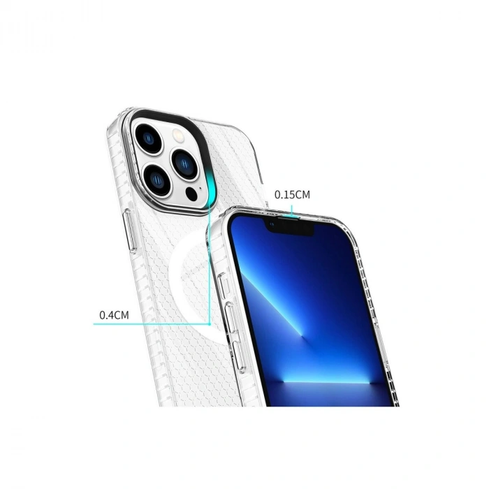 İphone 13 Pro Kılıf Beta Magneticsafe  - Şeffaf