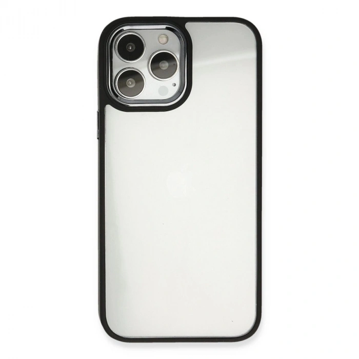 İphone 13 Pro Kılıf Dora Kapak - Siyah