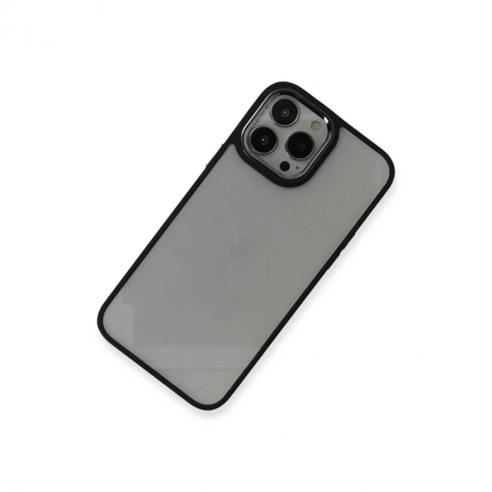 İphone 13 Pro Kılıf Dora Kapak - Siyah