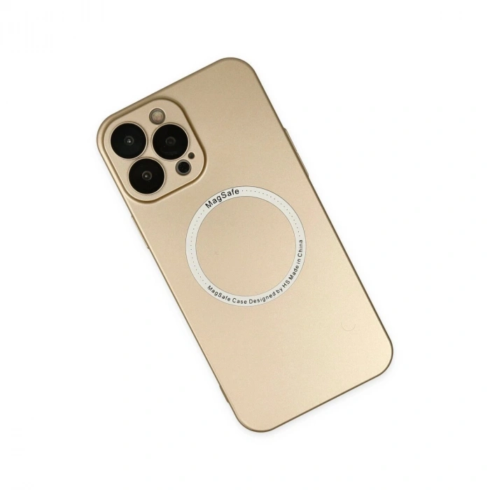 İphone 13 Pro Kılıf Jack Magneticsafe Lens  - Gold
