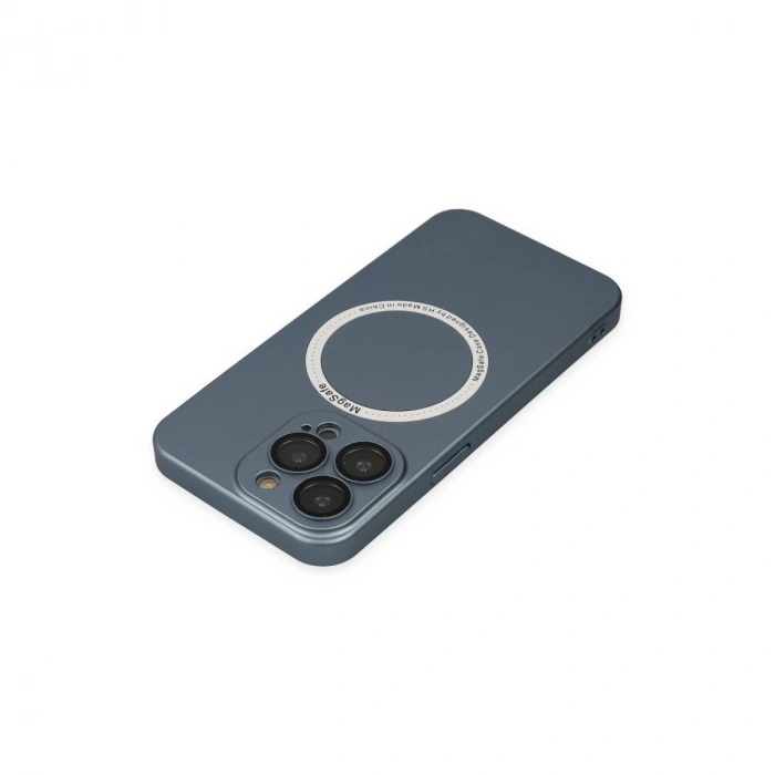 İphone 13 Pro Kılıf Jack Magneticsafe Lens  - Sierra Blue