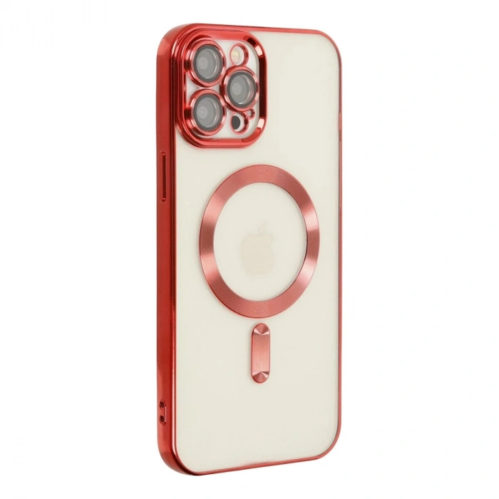 İphone 13 Pro Kılıf Kross Magneticsafe Kapak - Kırmızı