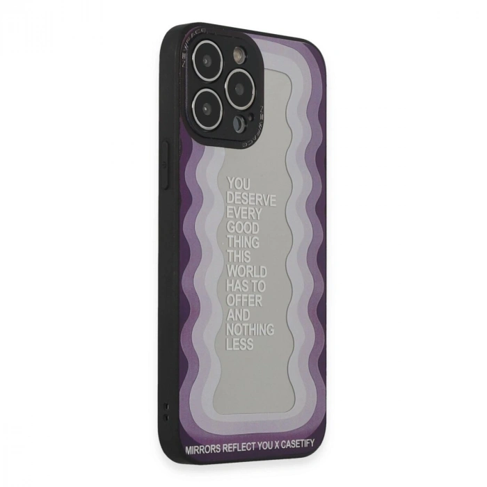 İphone 13 Pro Kılıf Mirror Desenli Kapak - Mirror - 5