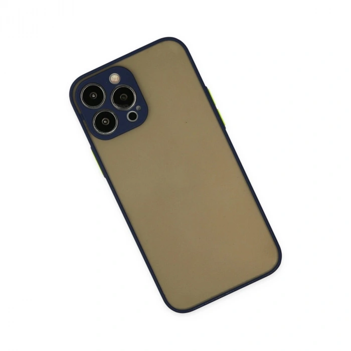İphone 13 Pro Kılıf Montreal  Kapak - Lacivert