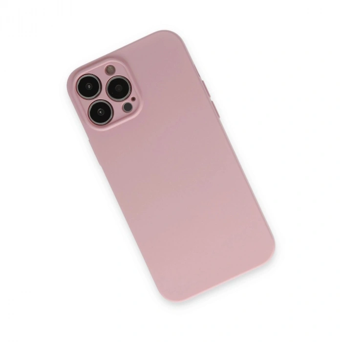 İphone 13 Pro Kılıf Nano İçi Kadife  - Pembe