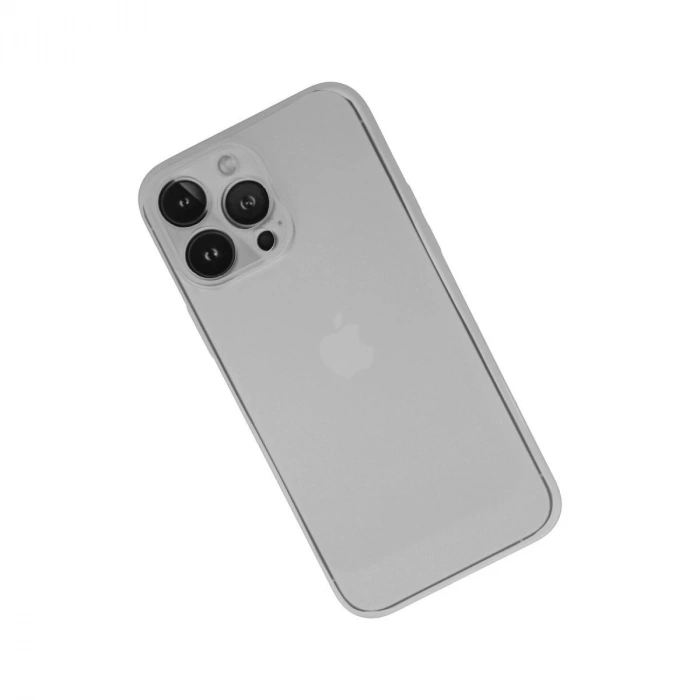 İphone 13 Pro Kılıf Pp Ultra İnce Kapak - Beyaz
