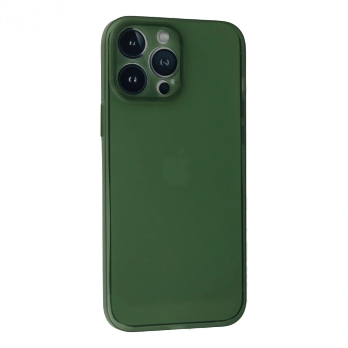 İphone 13 Pro Kılıf Pp Ultra İnce Kapak - Yeşil