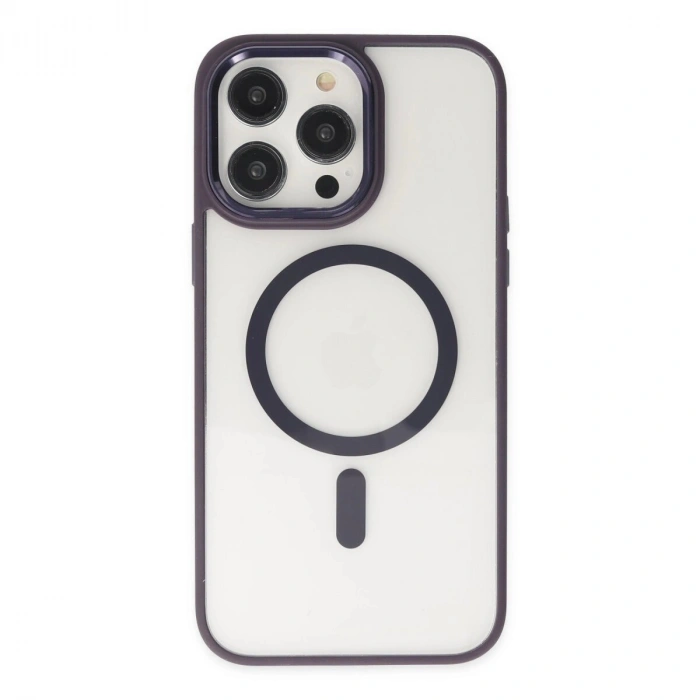 İphone 13 Pro Kılıf Room Magneticsafe  - Derin Mor