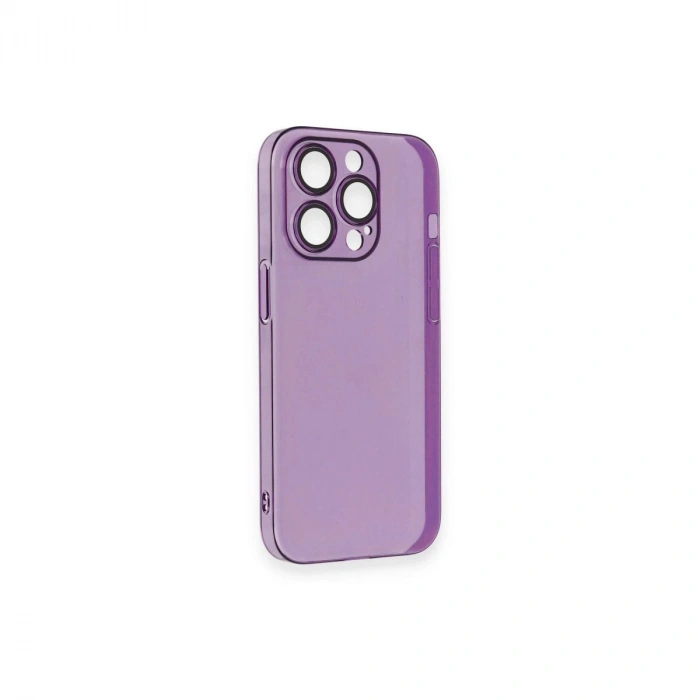 İphone 13 Pro Max Kılıf Armada Lensli Kapak - Derin Mor