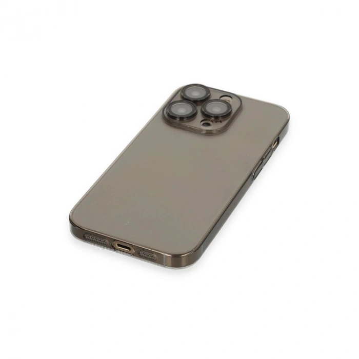 İphone 13 Pro Max Kılıf Armada Lensli Kapak - Siyah