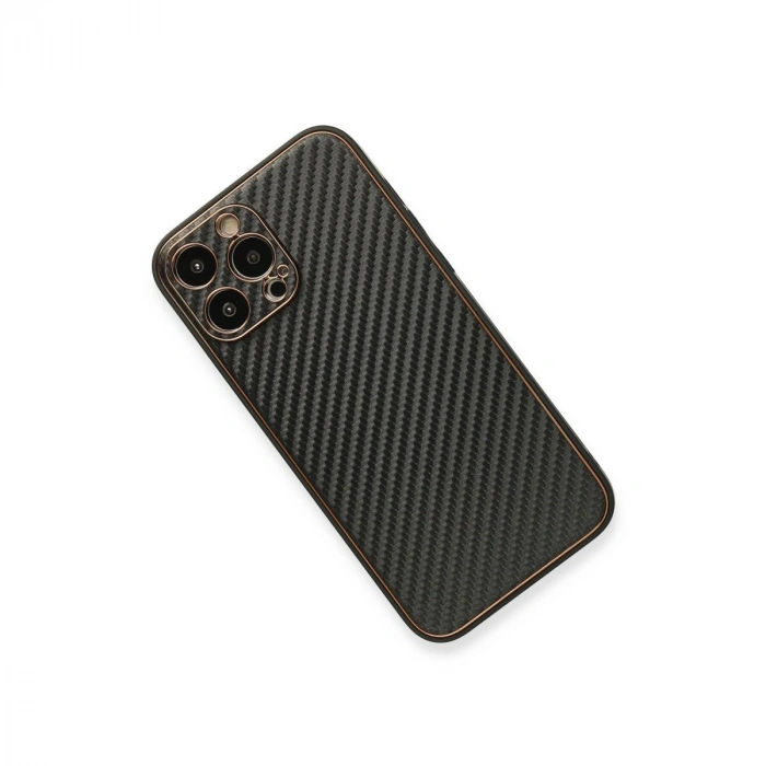 İphone 13 Pro Max Kılıf Co Karbon  - Siyah