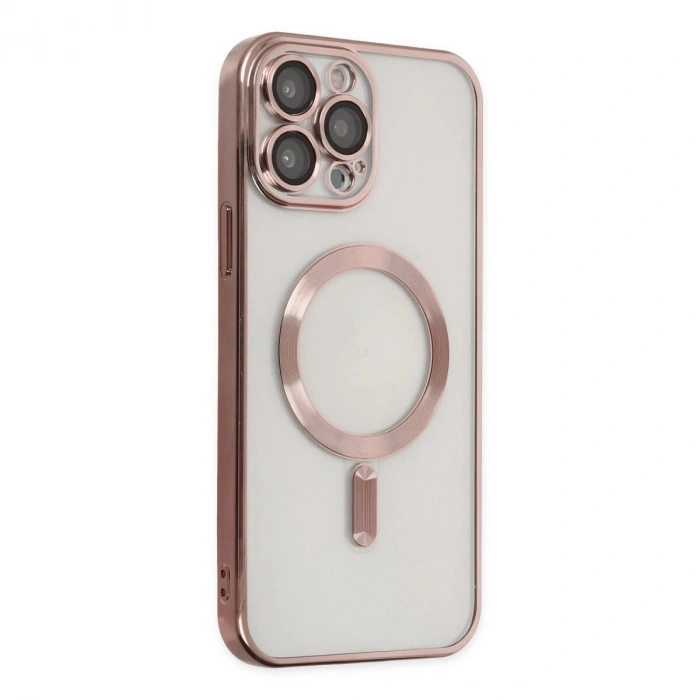 İphone 13 Pro Max Kılıf Kross Magneticsafe Kapak - Rose