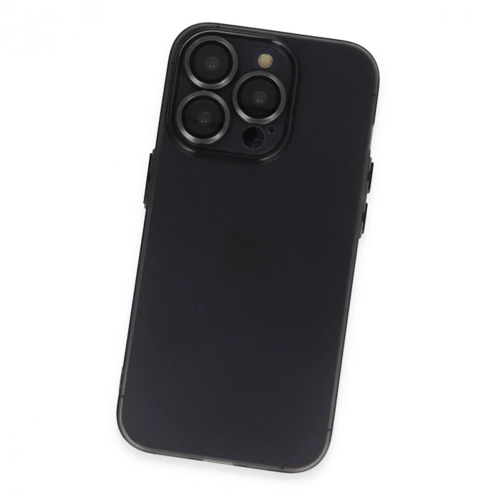 İphone 13 Pro Max Kılıf Luko Lens  - Siyah