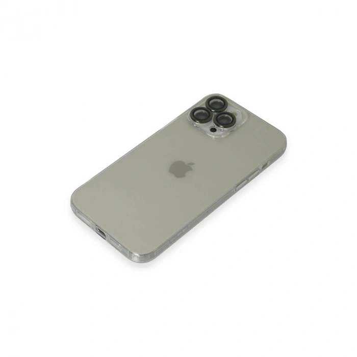 İphone 13 Pro Max Kılıf Luko Lens  - Yeşil