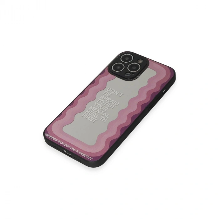 İphone 13 Pro Max Kılıf Mirror Desenli Kapak - Mirror - 11