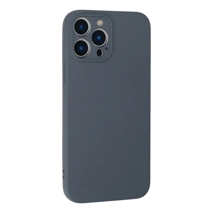 İphone 13 Pro Max Kılıf Nano İçi Kadife  - Gri