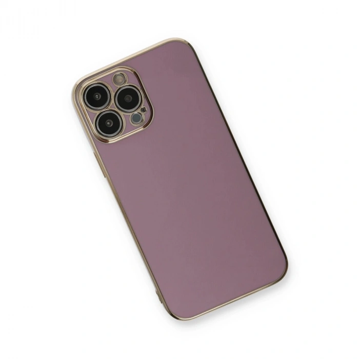 İphone 13 Pro Max Kılıf Volet  - Mor
