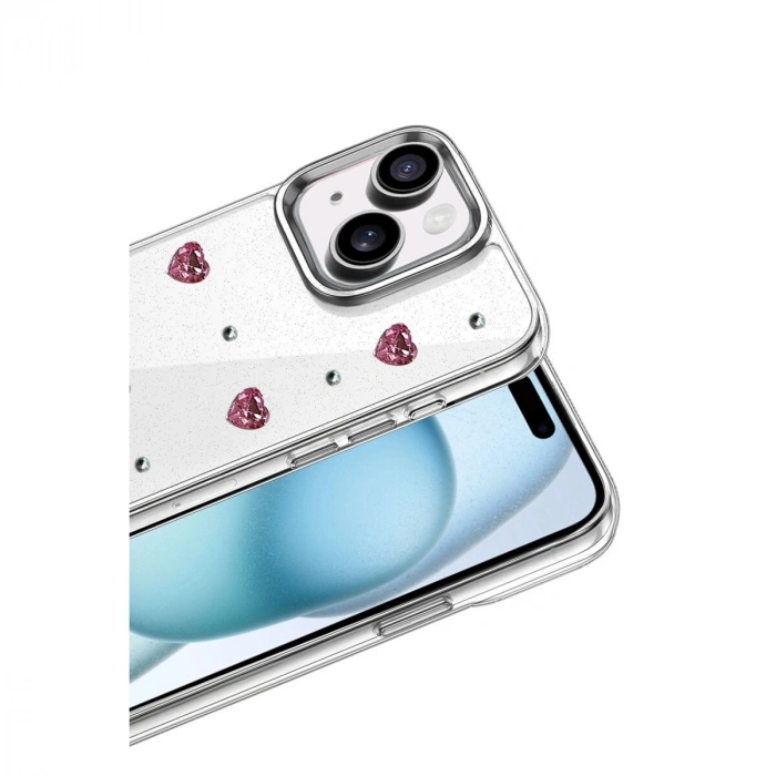 İphone 14 Fiyonk Desenli Kapak - Desen 3