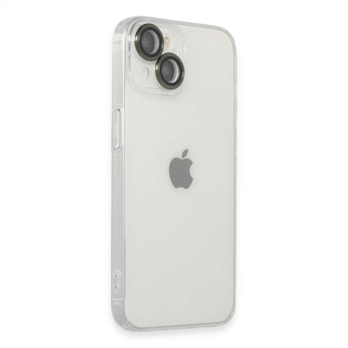 İphone 14 Kılıf Luko Lens  - Yeşil