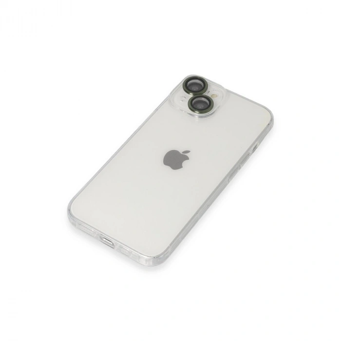 İphone 14 Kılıf Luko Lens  - Yeşil