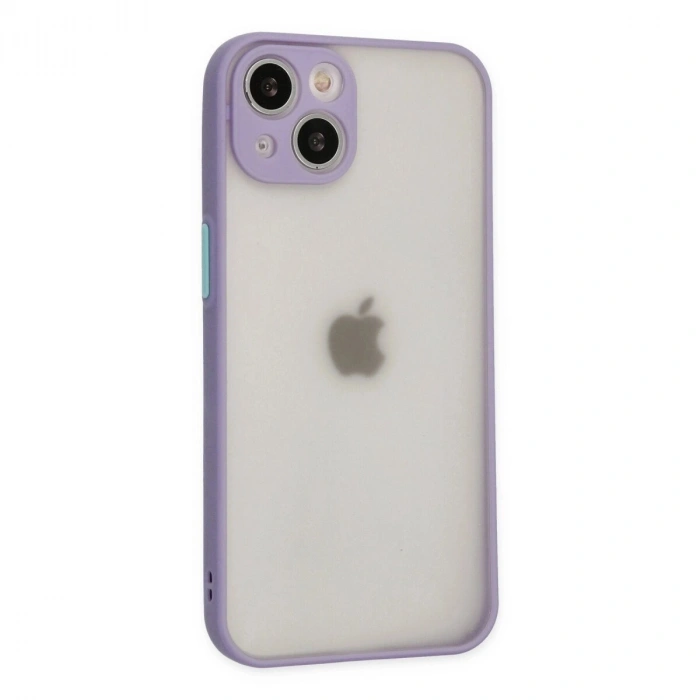 İphone 14 Kılıf Montreal  Kapak - Mor