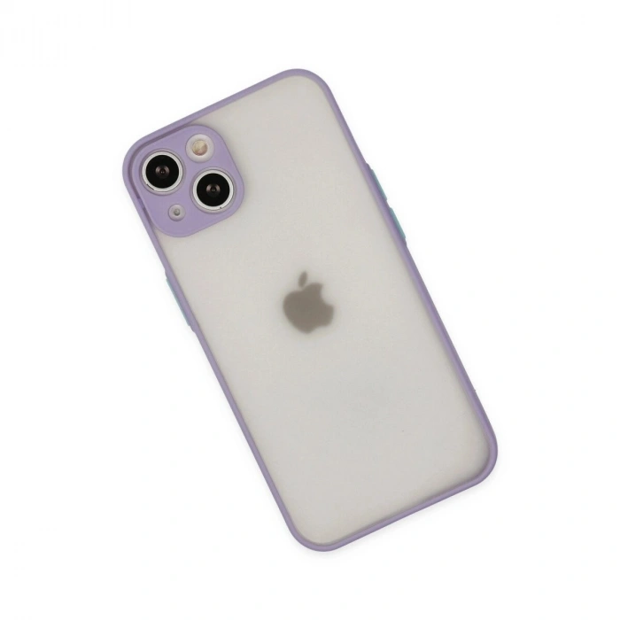 İphone 14 Kılıf Montreal  Kapak - Mor