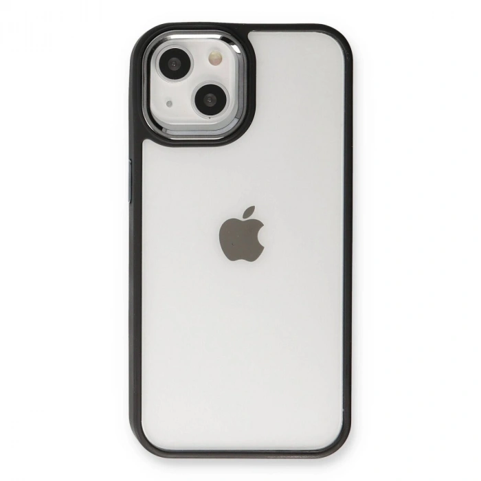 İphone 14 Plus Kılıf Dora Kapak - Siyah