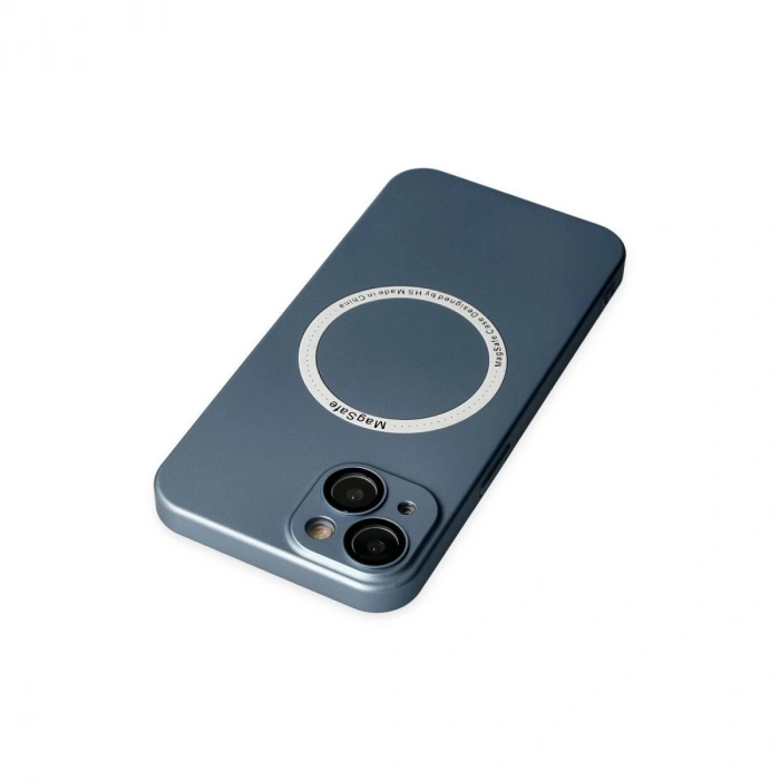 İphone 14 Plus Kılıf Jack Magneticsafe Lens  - Sierra Blue
