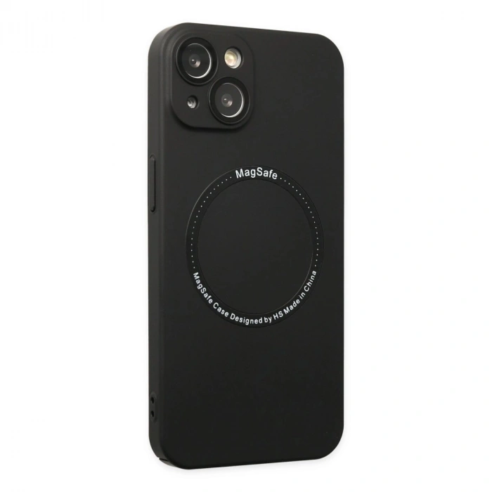 İphone 14 Plus Kılıf Jack Magneticsafe Lens  - Siyah