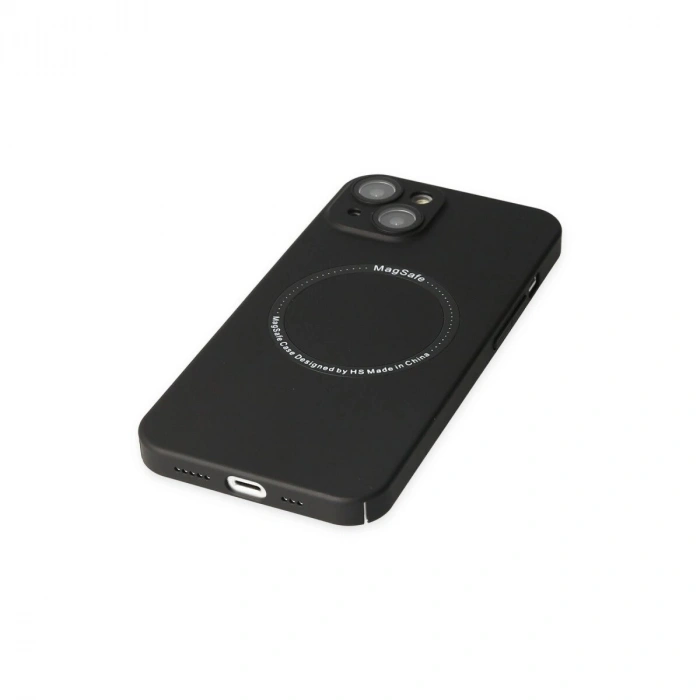 İphone 14 Plus Kılıf Jack Magneticsafe Lens  - Siyah